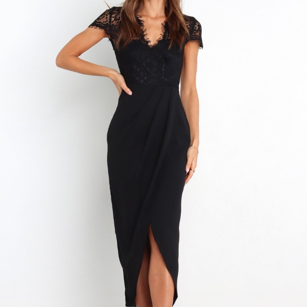 Petal and Pup Lucille dress Black
